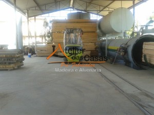 Processo tratamento da madeira